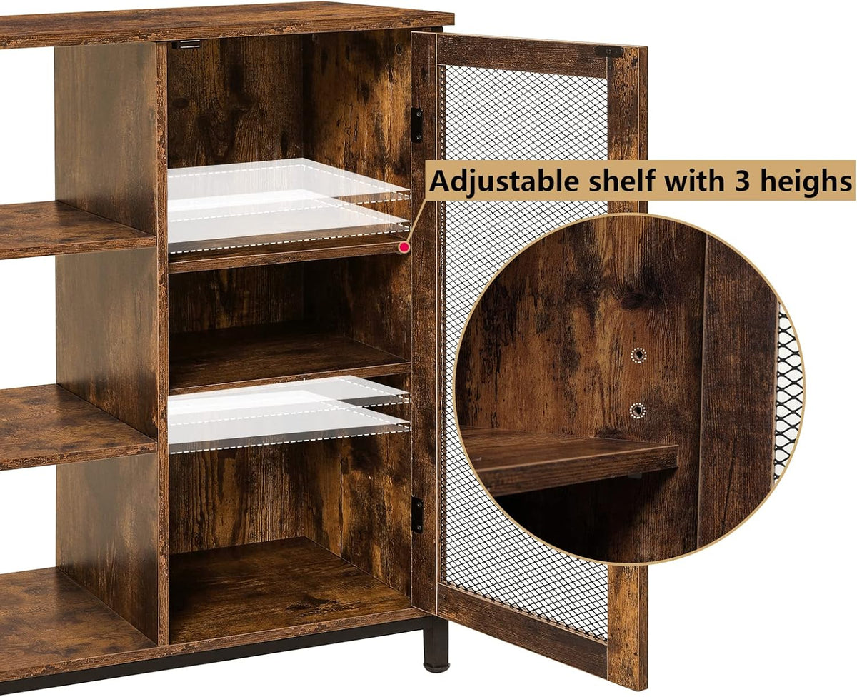 Storage Cabinet with Shelves and Door P846
