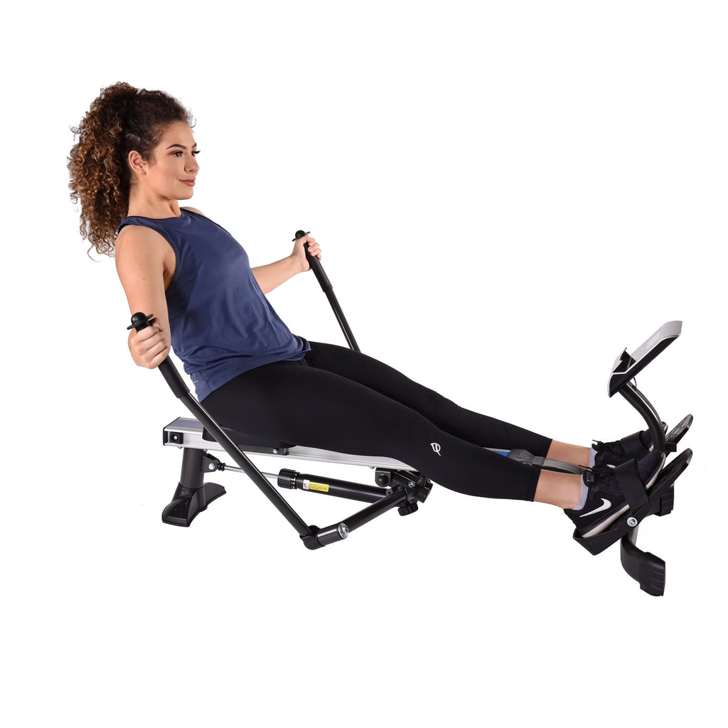 Rowing Fitness Machine with Monitor D670