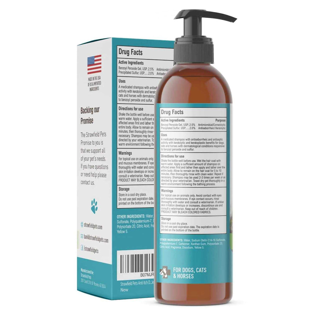 Benzoyl Peroxide Shampoo for Dogs & Cats C556373