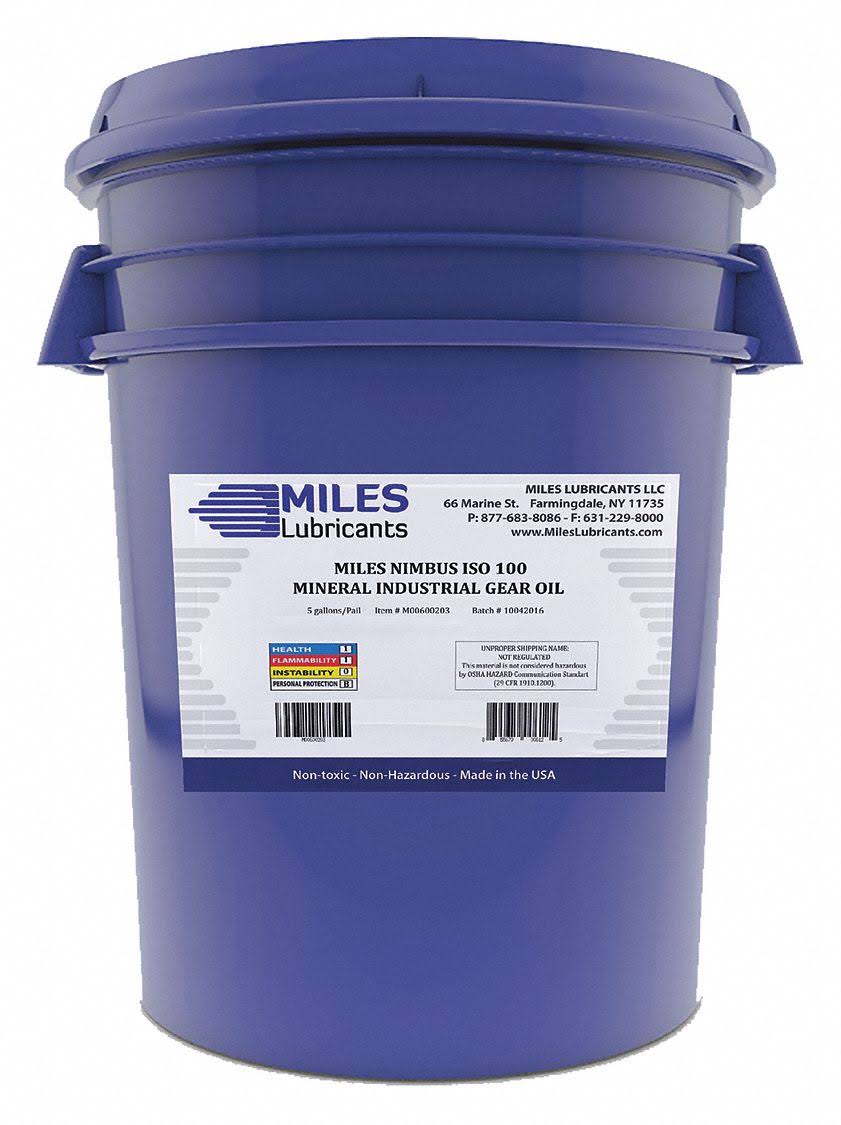 35 Lb 100 ISO Viscosity Gear Oil G143