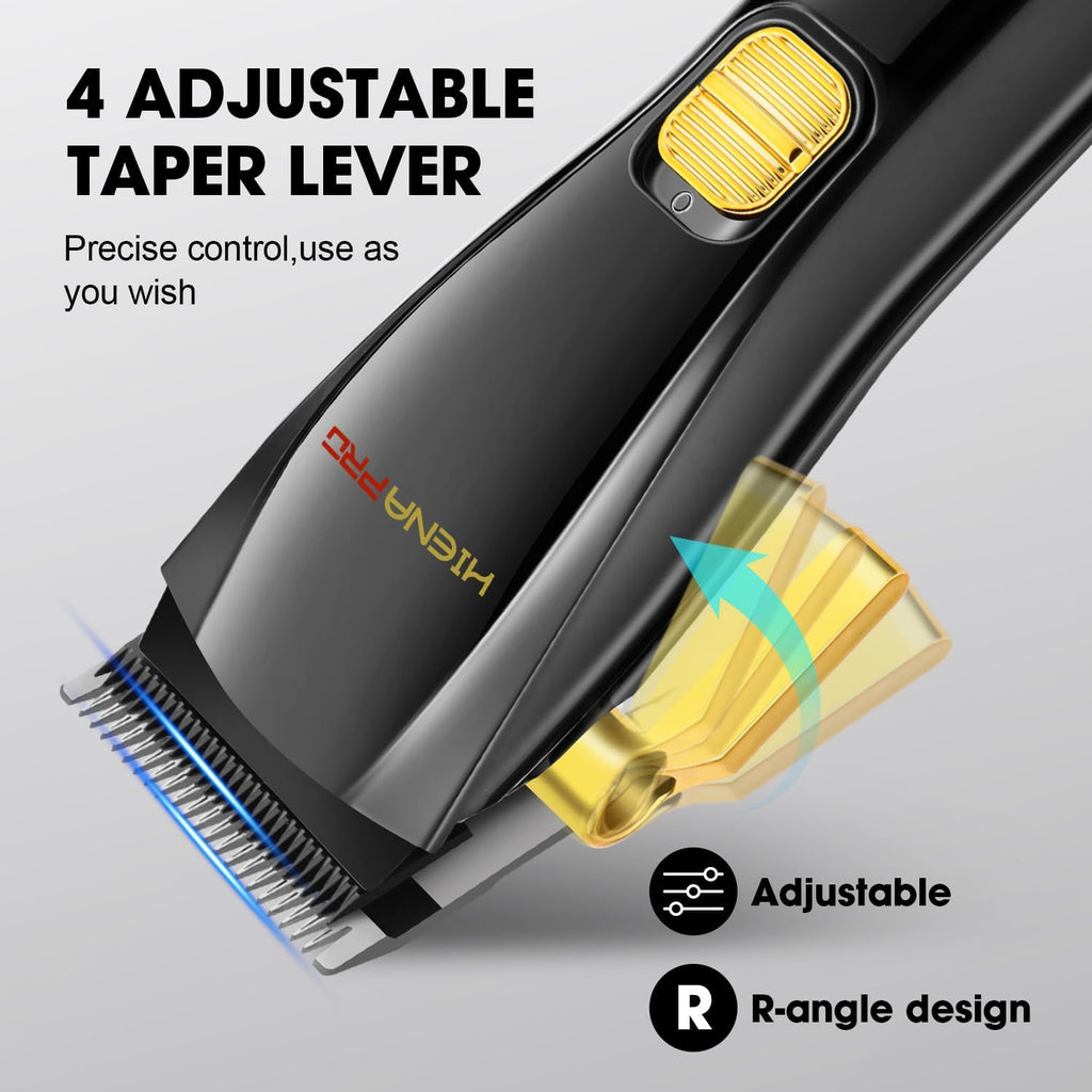 Black Cordless Hair Clippers and Trimmer Kit A149