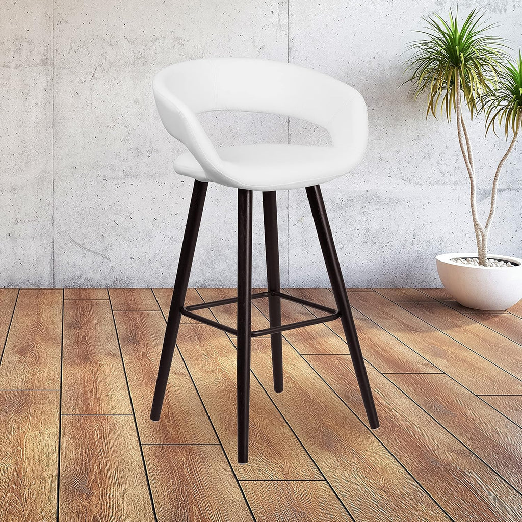 Cappuccino Wood Barstool U637835