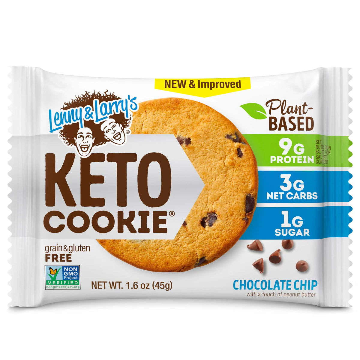 Chocolate Chip Cookie, 1.6 oz, 12 Ct T603