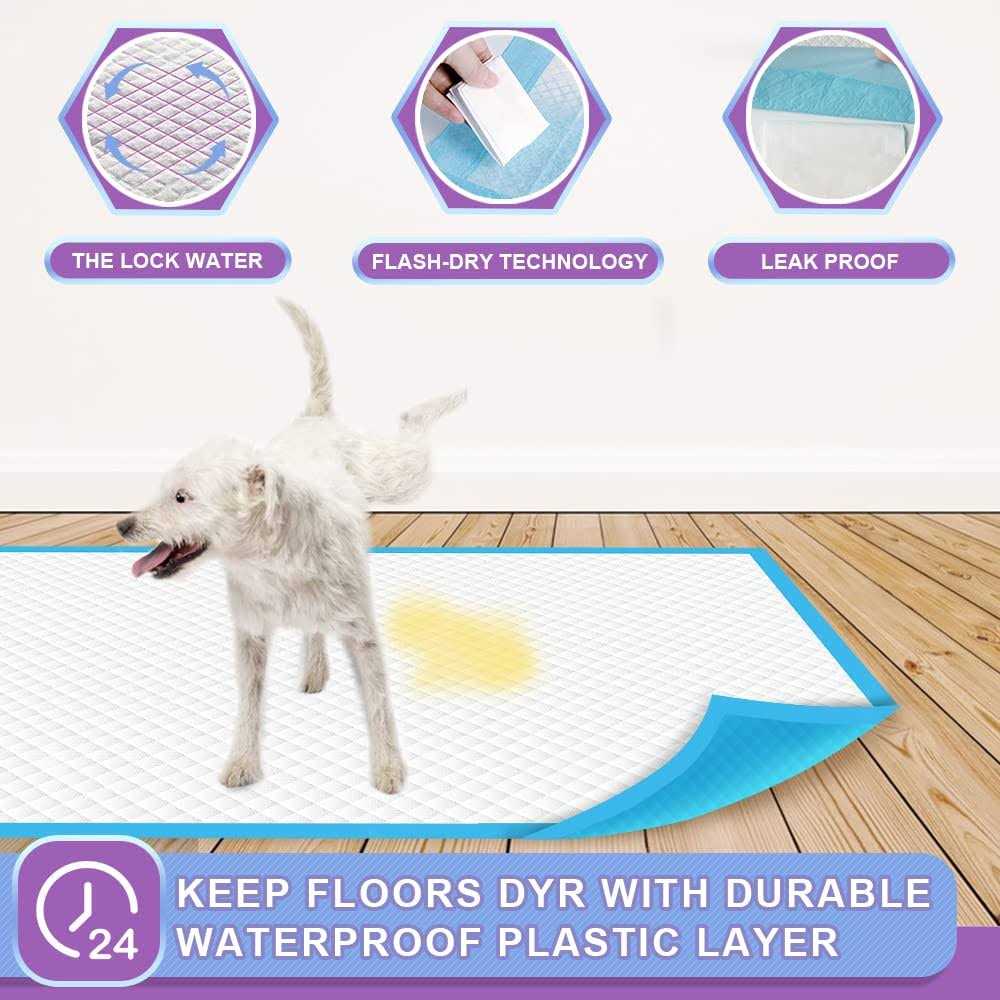 Puppy Pee Training Pads Super Absorbent & Leak-Proof T332