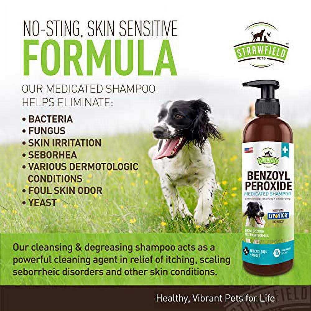 Benzoyl Peroxide Shampoo for Dogs & Cats C556373
