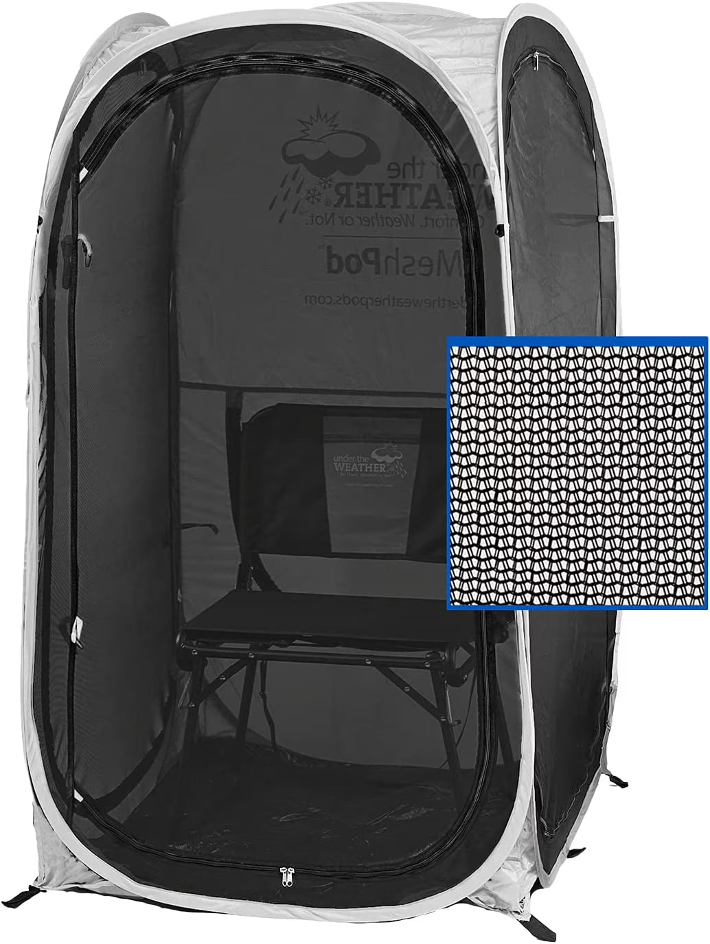 1-Person Pop-Up Mosquito Screen Tent with No-See-Um Proof Mesh M687