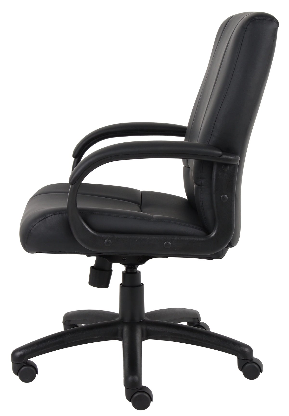 Black Mid-back Leather Executive Chair E26612
