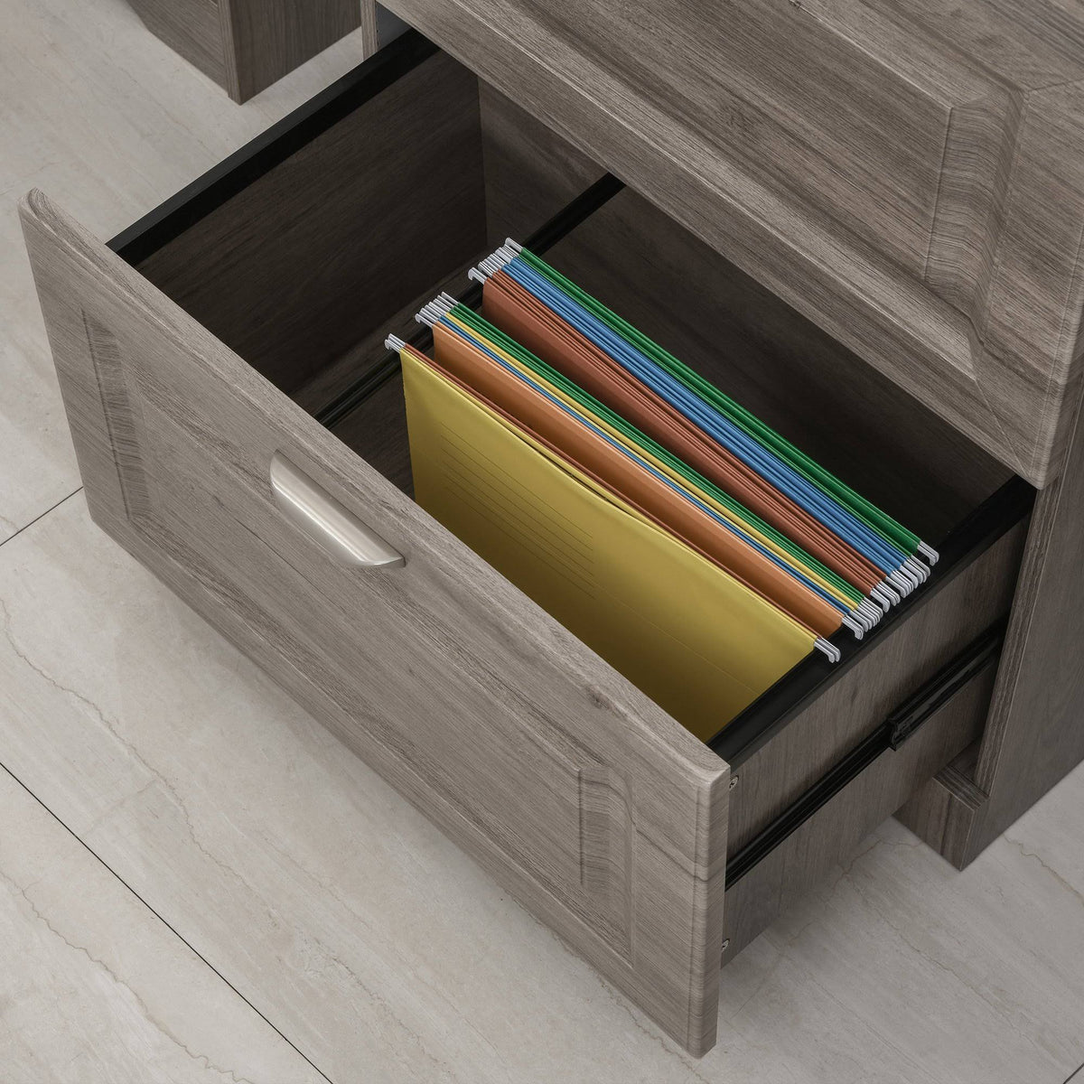 Oak 2-Drawer Lateral File Cabinet U97852