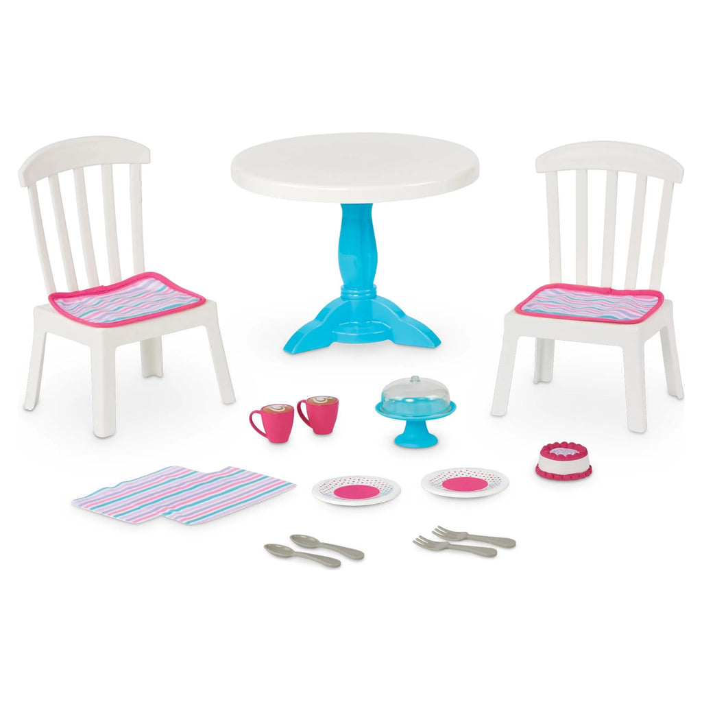 15 Piece Dining Room Play Set for 18 Inch Dolls I78719