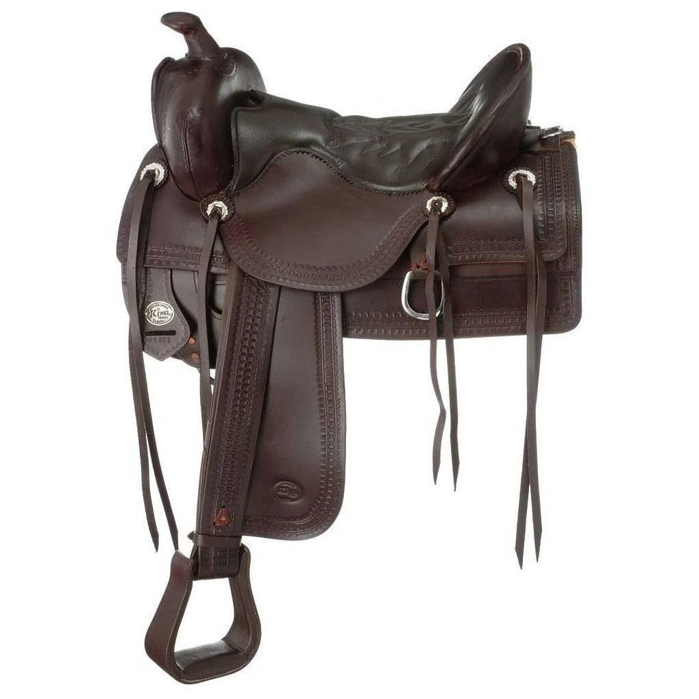 Black Trail Rider Saddle M657
