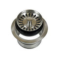 Matte Black/Polished Chrome Complete Stopper & Strainer Unit F856067