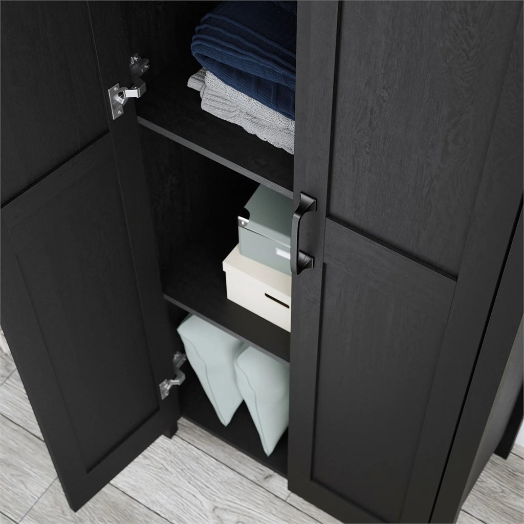 Engineered Wood 2-Door Storage Cabinet O35169