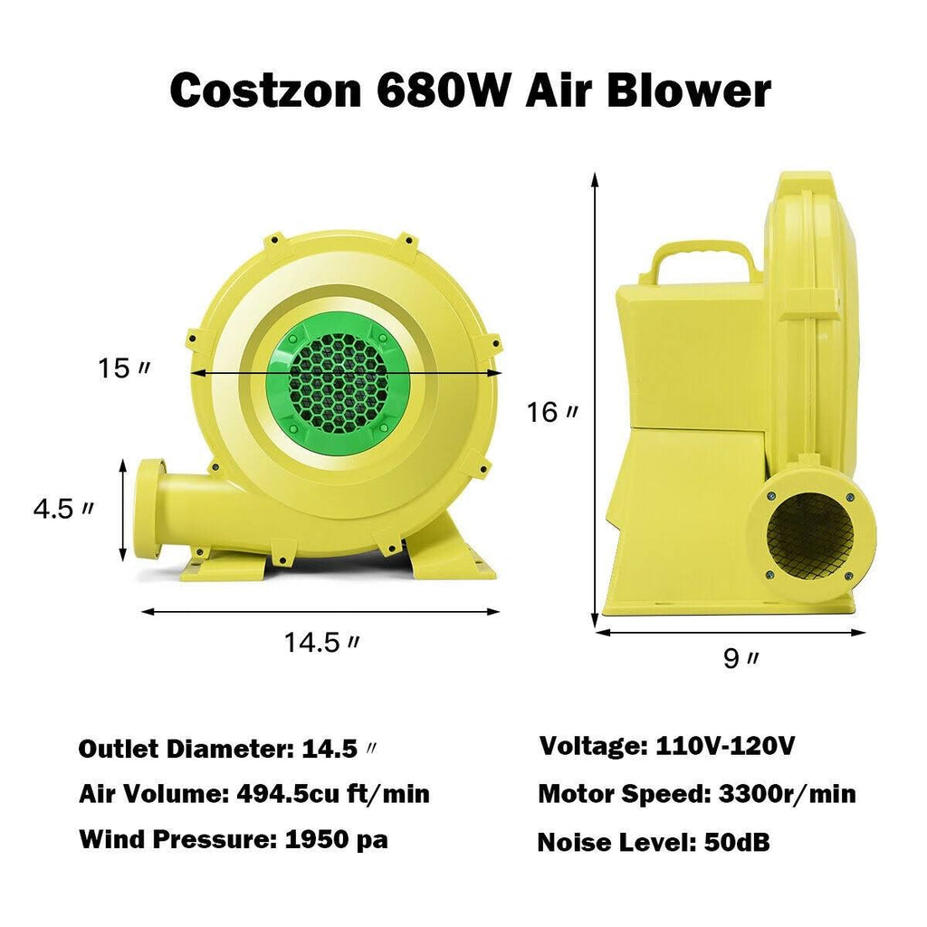 735 Watt 1.0HP Air Blower Pump Fan V714939