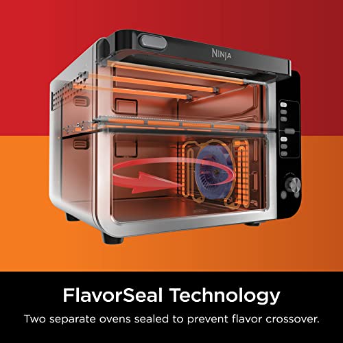 12-in-1 Double Oven with FlexDoor, Stainless Steel G344