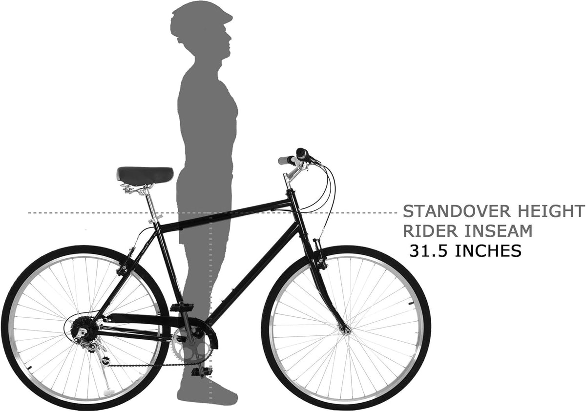 7 Speed Hybrid Urban Commuter Bike V46272