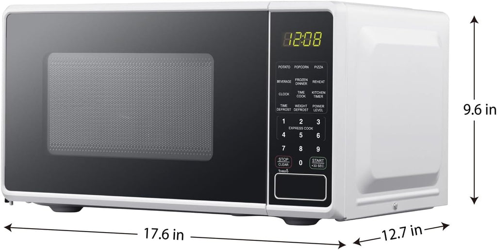 0.7 cu. ft. 700 Watts Countertop Microwave Oven with Safety Lock F8061