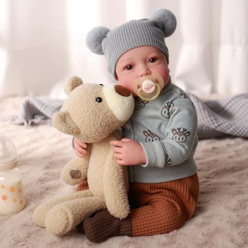 20 Inch Poseable Soft Vinyl and Cloth Body Baby Dolls W88292