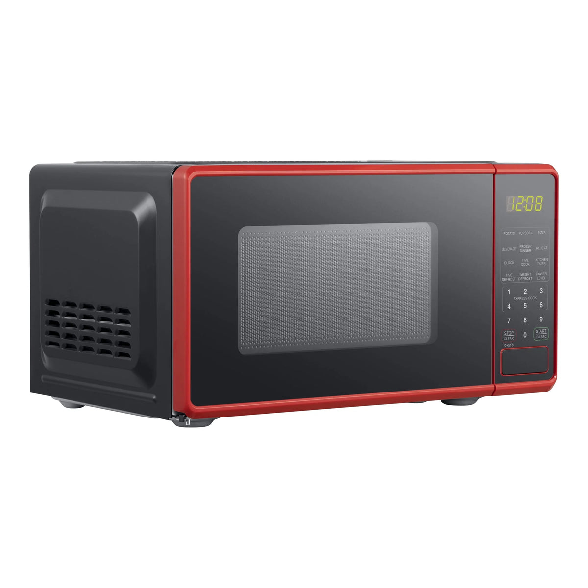 0.7 cu. ft. 700 Watts Red Countertop Microwave Oven Z370575