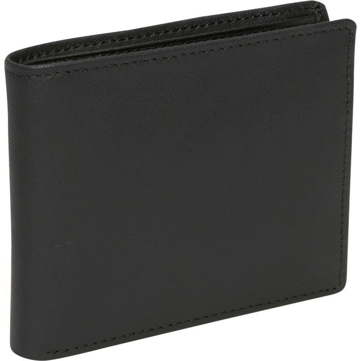 Black Leather RFID Blocking Bi-Fold Z51988