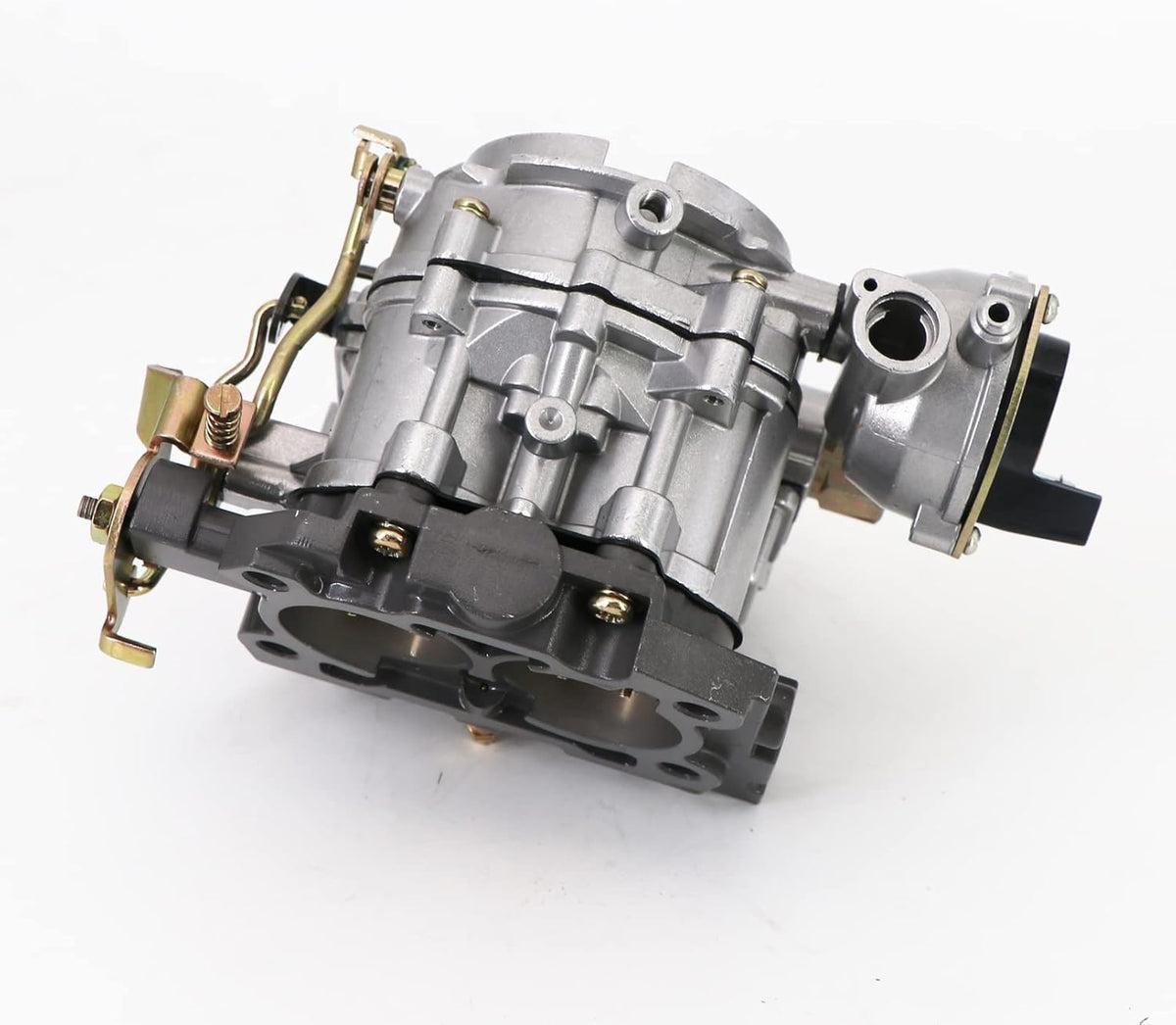 Carburetor for Mercruiser Marine 4-Cylinder 2.5L 3.0L 2 Barrel Side Fuel Inlet with Electric Choke Q879
