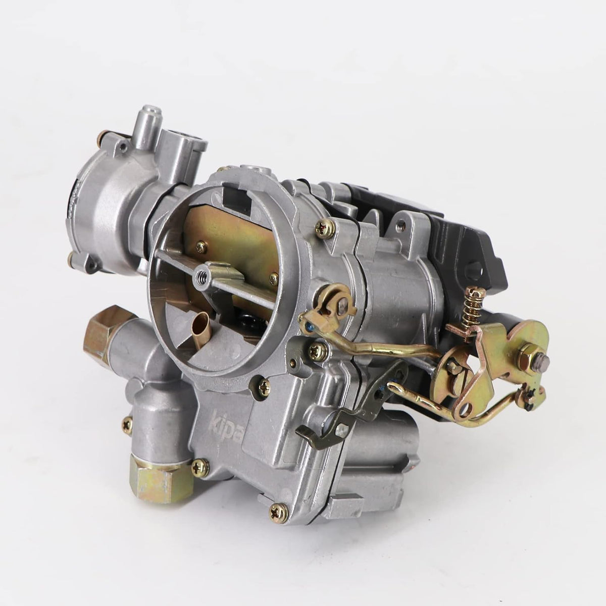 Carburetor for Mercruiser Marine 4-Cylinder 2.5L 3.0L 2 Barrel Side Fuel Inlet with Electric Choke Q879
