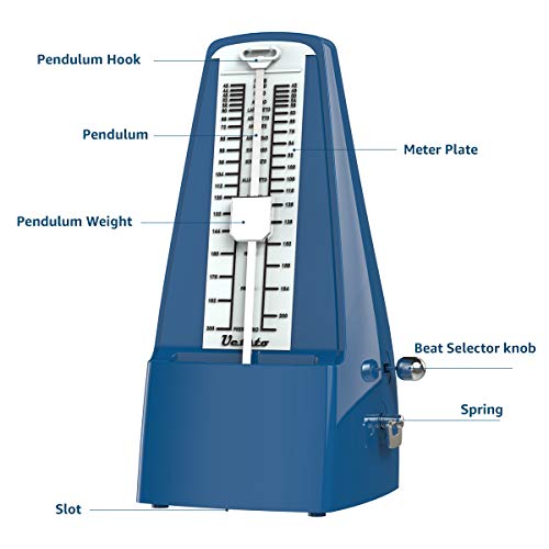 Blue Mechanical Metronome I290