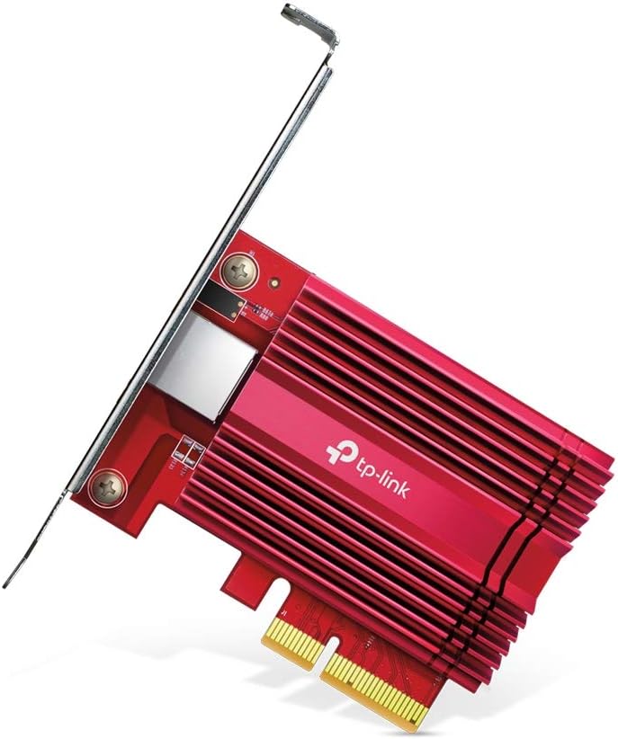 10 Gigabit PCIe Ethernet Network Adapter with CAT6A Cable X808
