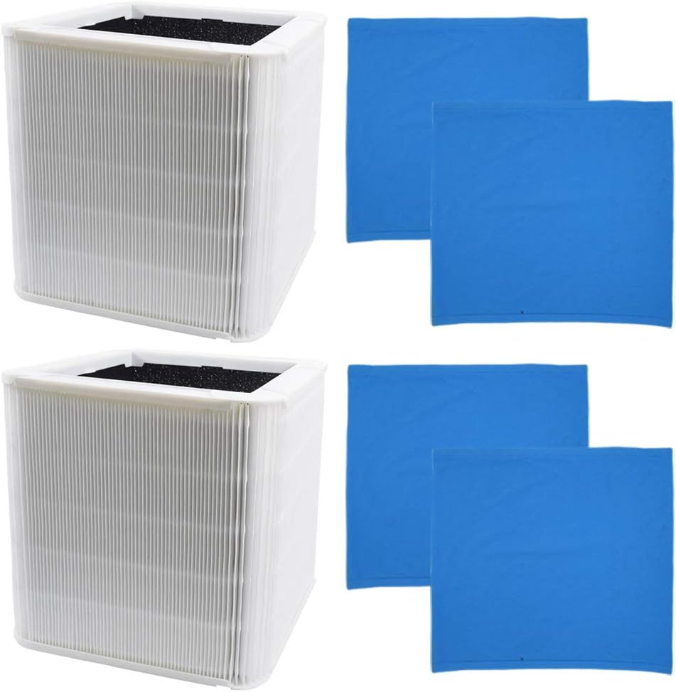 2-Pack Replacement HEPA Filters + 4 Washable Pre-Filters Q90331