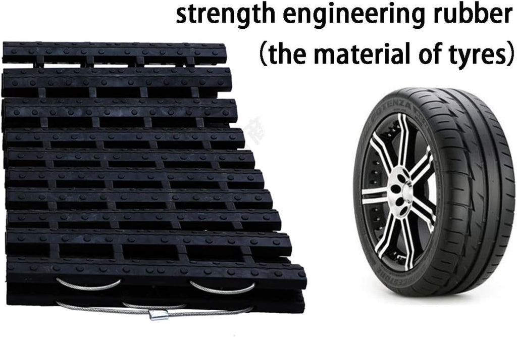 2pcs*27.6in Tire Traction Mat Q8753