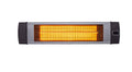 Silver 34.6-In. Wide Electric Carbon Infrared Heat Lamp with Remote Control L123823