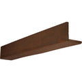 6x22W x 6x22H x 16L 2-Sided Rough Sawn Faux Wood Ceiling Beam F249