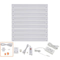 12 inch Warm White Modular LED Under Cabinet Lighting 9 Panel O728279