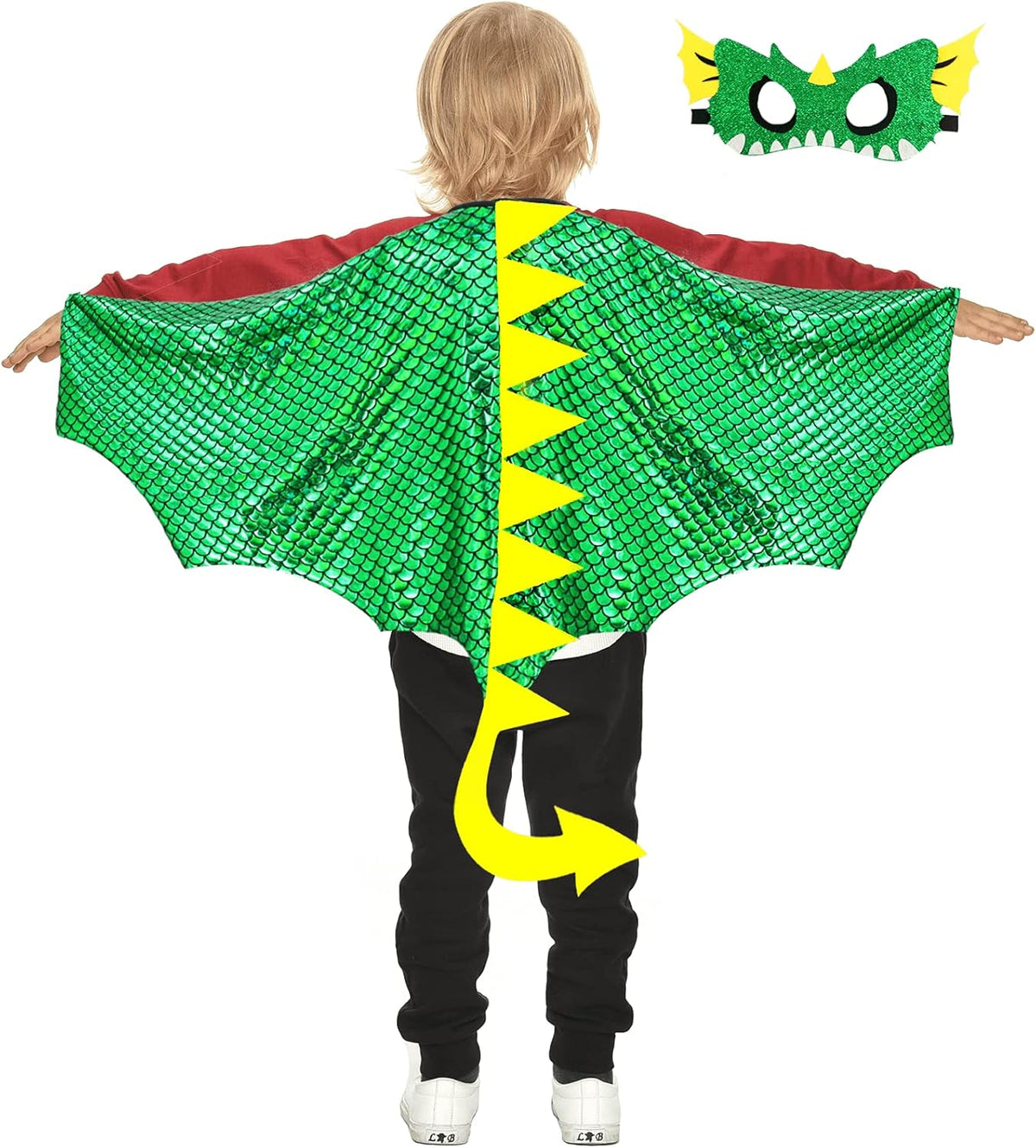 Kids Dinosaur Dress Up Cape Costume G568093