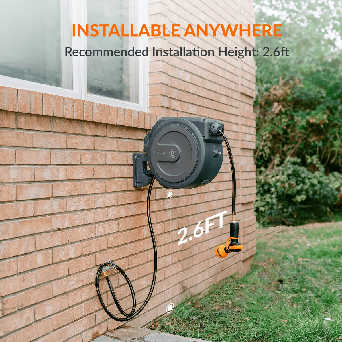 Retractable Garden Hose Reel G961376