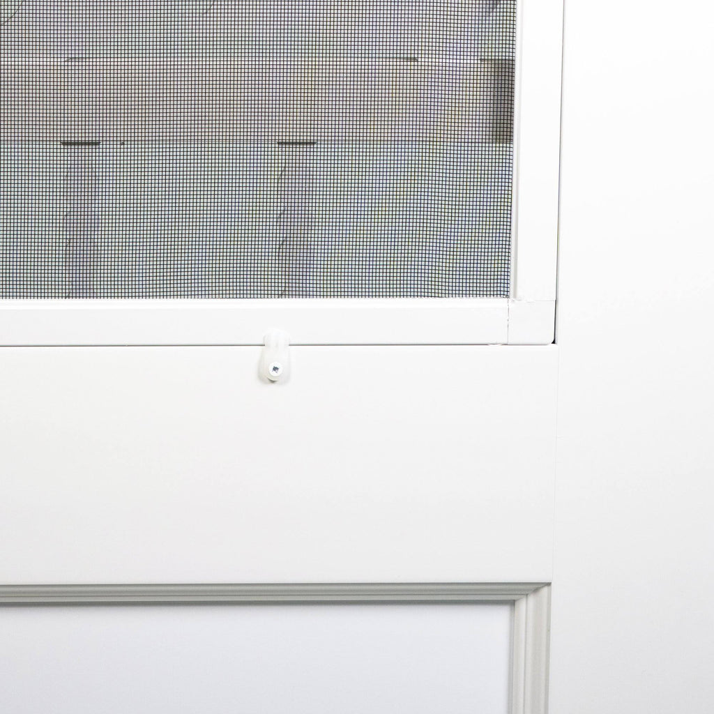 Rigid Vinyl PVC Slab Screen Door E1284