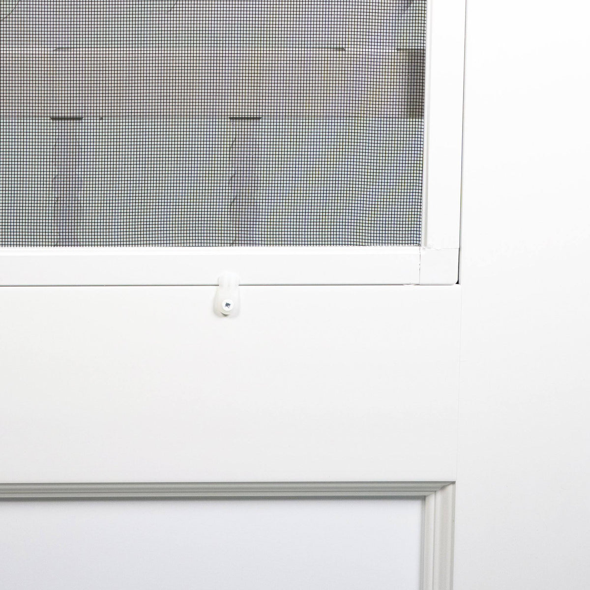 Rigid Vinyl PVC Slab Screen Door E1284