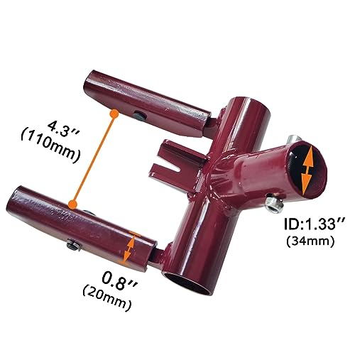 Pallet Buster Tool Articulating Pivot-Action Head Deck Board Removal Tool Pry Bar Puller S4135