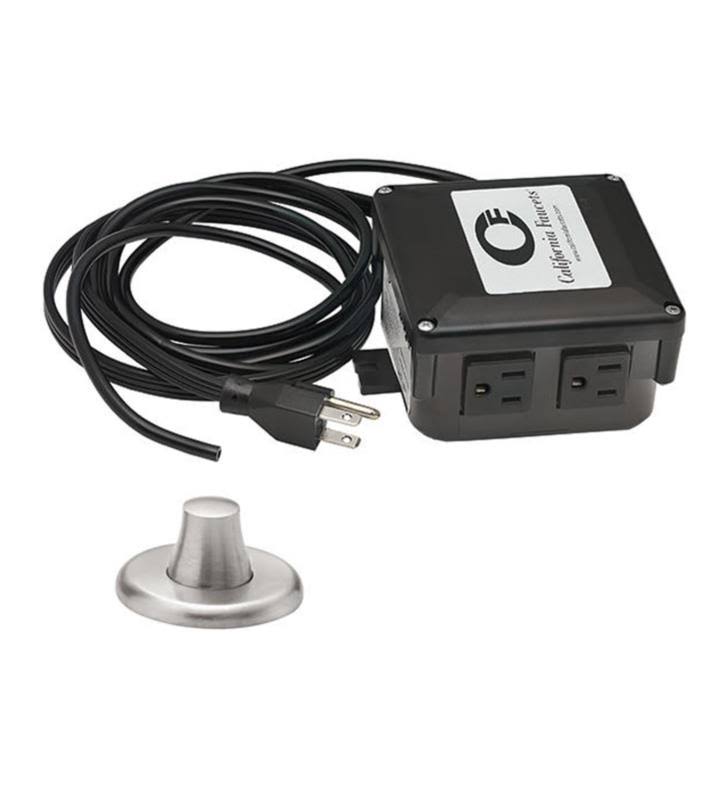 Air Activation Switch for Disposer Polished Brass Uncoated X3689