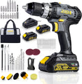 20V Cordless Electric Power Drill Set with 2.0AH Li-Battery Q82120