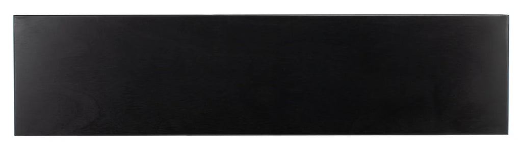Black Wood Console Table with Drawer I576