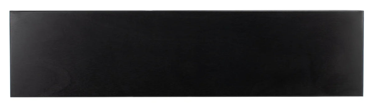 Black Wood Console Table with Drawer I576