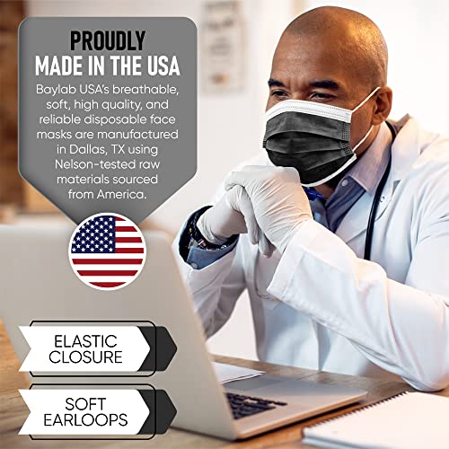 Disposable Face Masks, ASTM 3, 3 Layer, 50 Pack C158