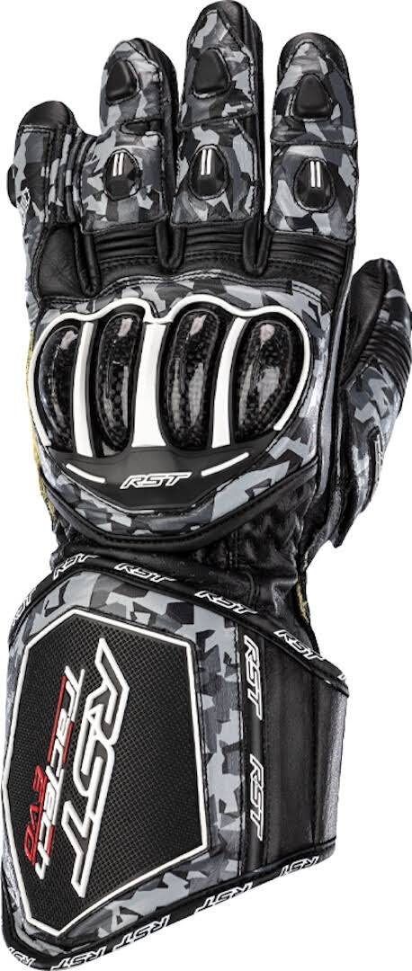 Grey Camo Black Gloves S357420