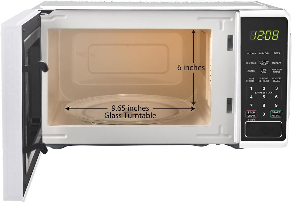 0.7 cu. ft. 700 Watts Countertop Microwave Oven with Safety Lock F8061