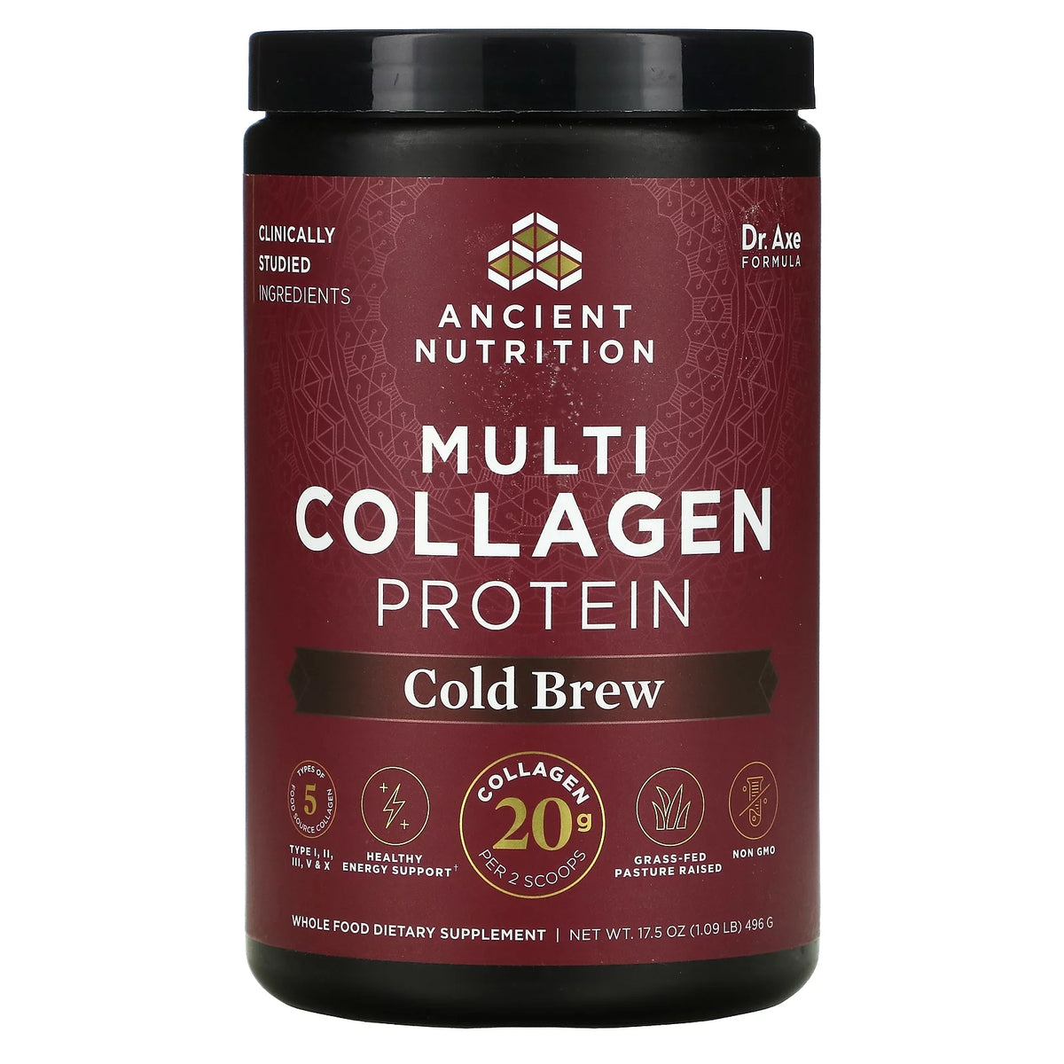 Multi Collagen Protein Cold Brew 1.09 lb Pack of 3 S76613