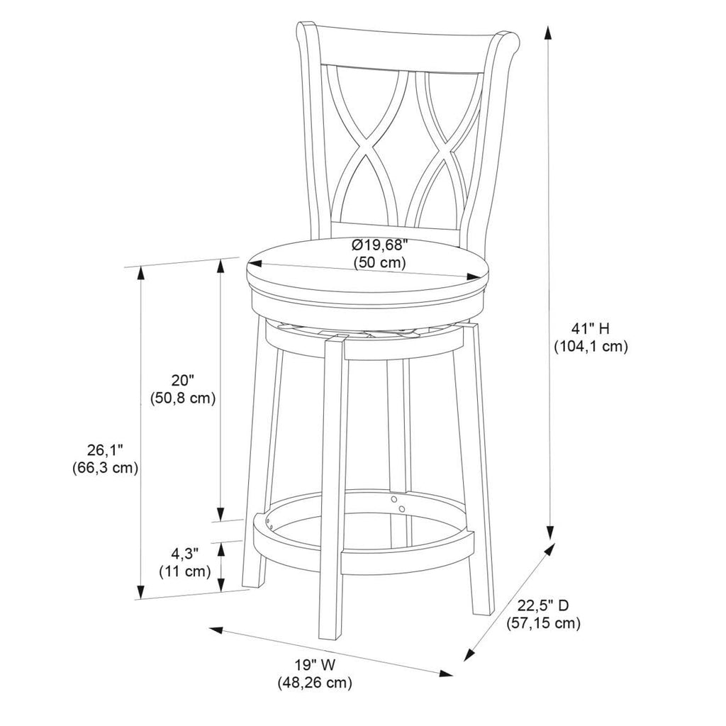 Carmen Counter Stool Z100