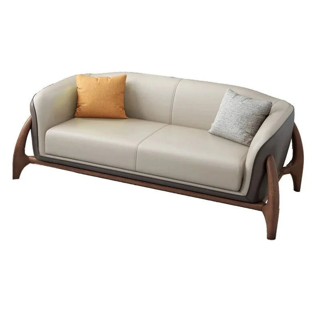 Nordic Leather Sectional Sofa Set Q2925