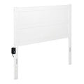 White Wood Full Headboard N9505