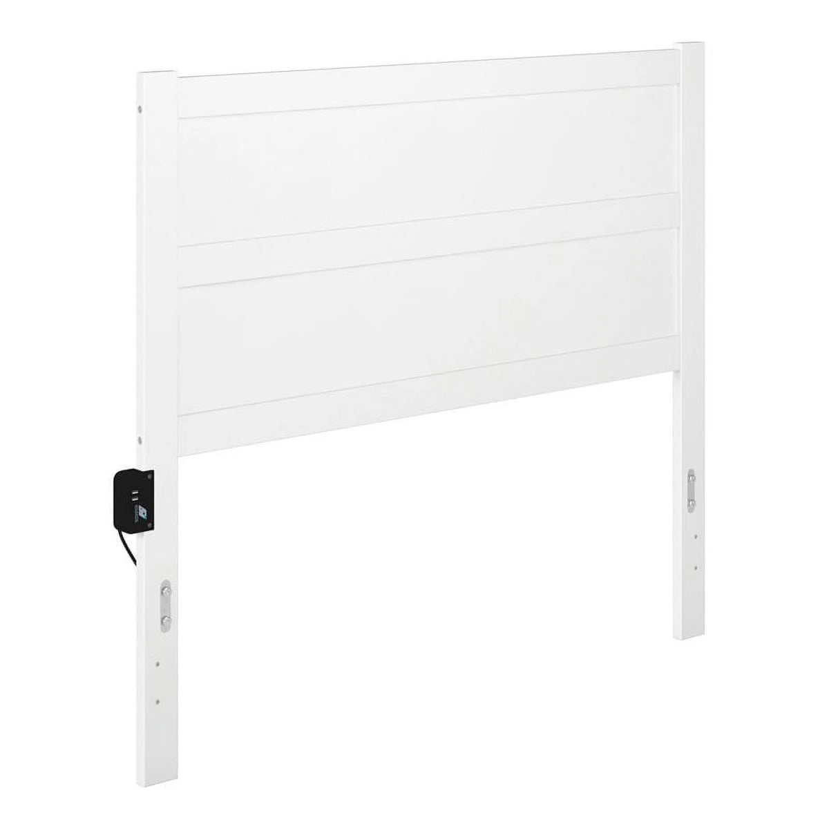 White Wood Full Headboard N9505