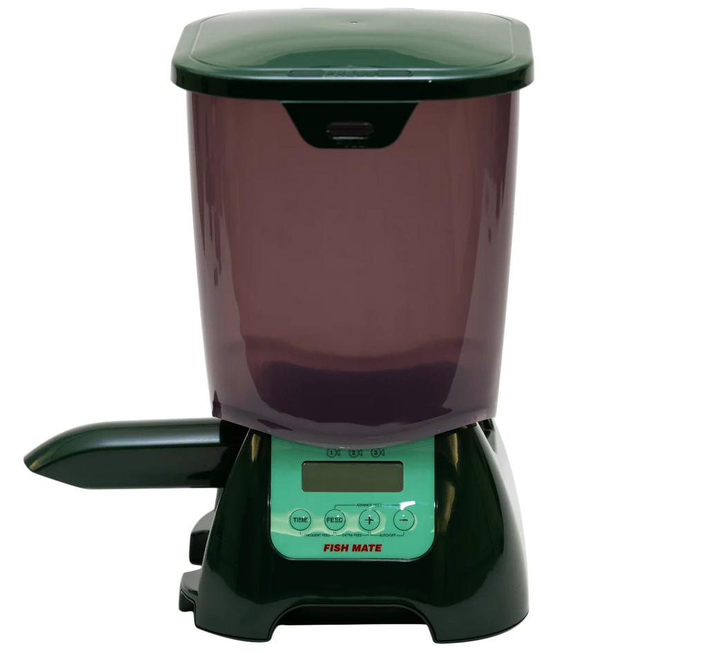 Automatic Pond Fish Feeder, 6.5 lbs. Capacity E48000
